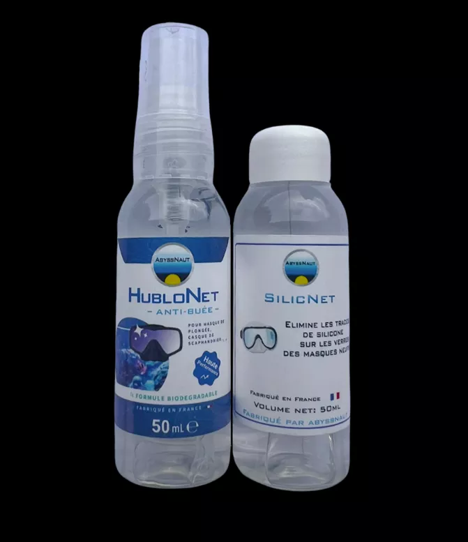 Anti Buée Duo Traitement masque neufs AbyssNaut