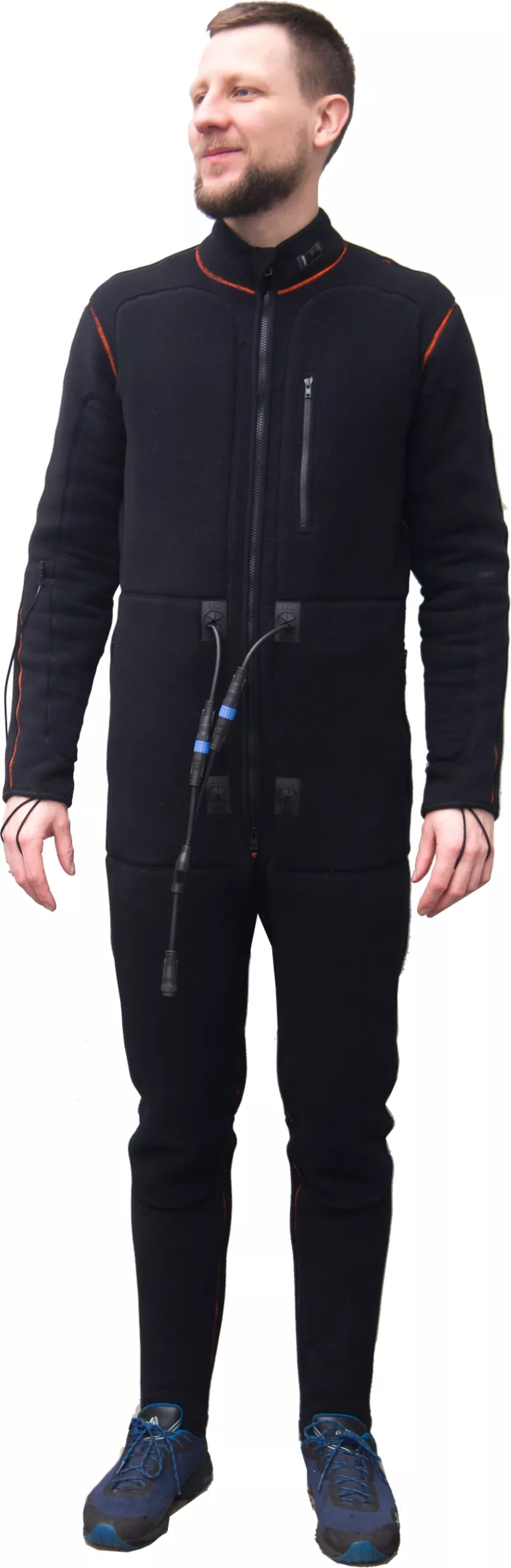 Sous combinaison KWARK Navy avec chauffage intégré Homme