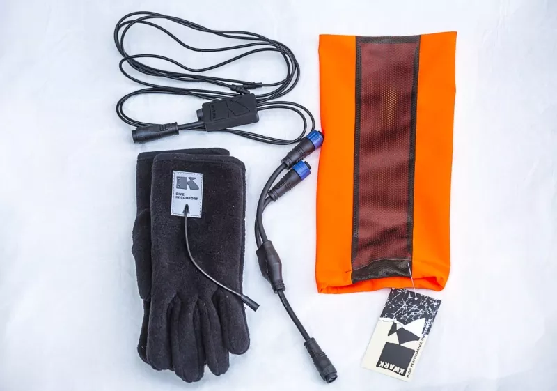 Gants avec chauffage électrique