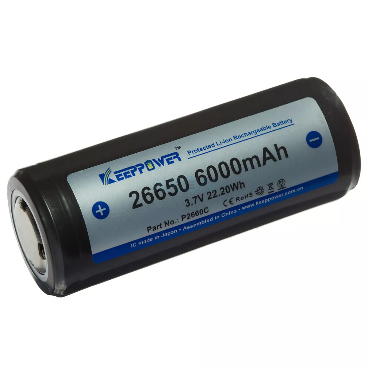 Accu Keeppwoer 26650 6000mAh -10A