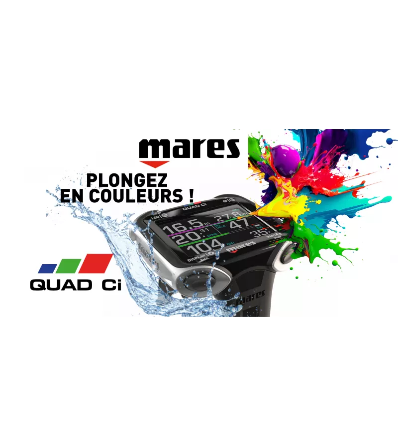 Ordinateur Mares Quad Ci avec Emetteur Led Tank Module 2.0