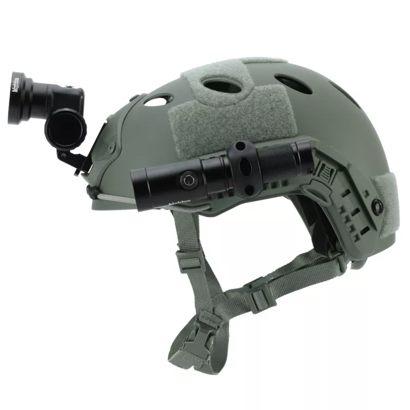 Casque Bigblue avec deux supports de lampe