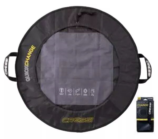 Sac/Tapis Cressi Noir/Jaune