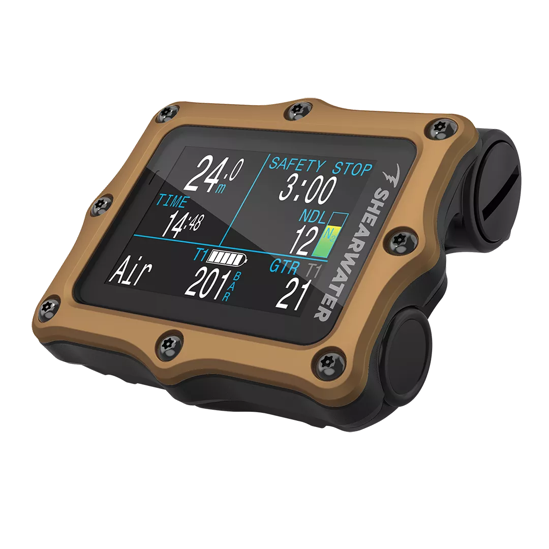 Ordinateur Shearwater Perdix 2 Titane Bronze