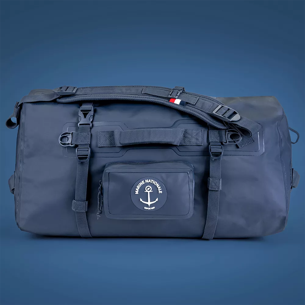 Sac duffle roll-top Marine Nationale 65L Zulupack