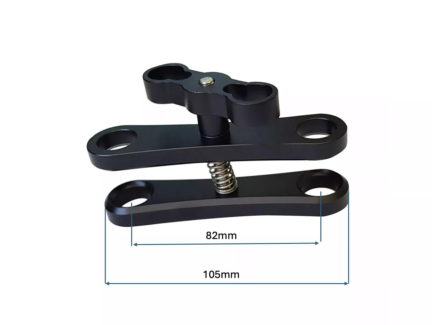 Pince Papillon Divepro Z02C 82mm double boule 25mm