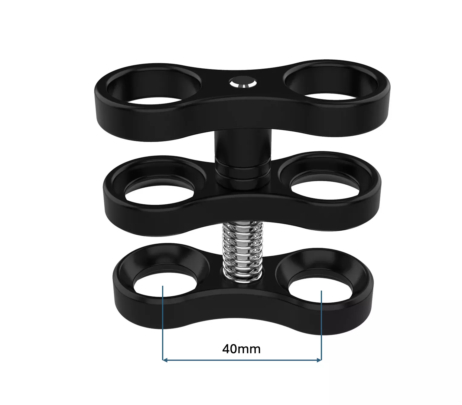 Pince Papillon Divepro Z02A double boule 25mm