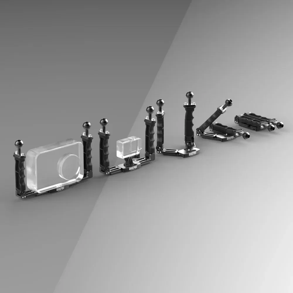 Platine pliable double poignée Divepro Z18