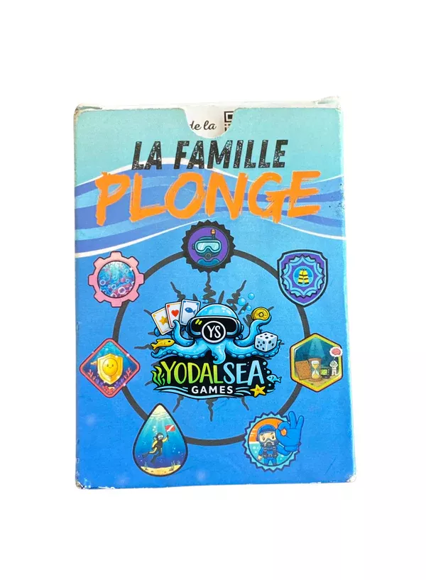 Jeu de cartes "la famille plonge"