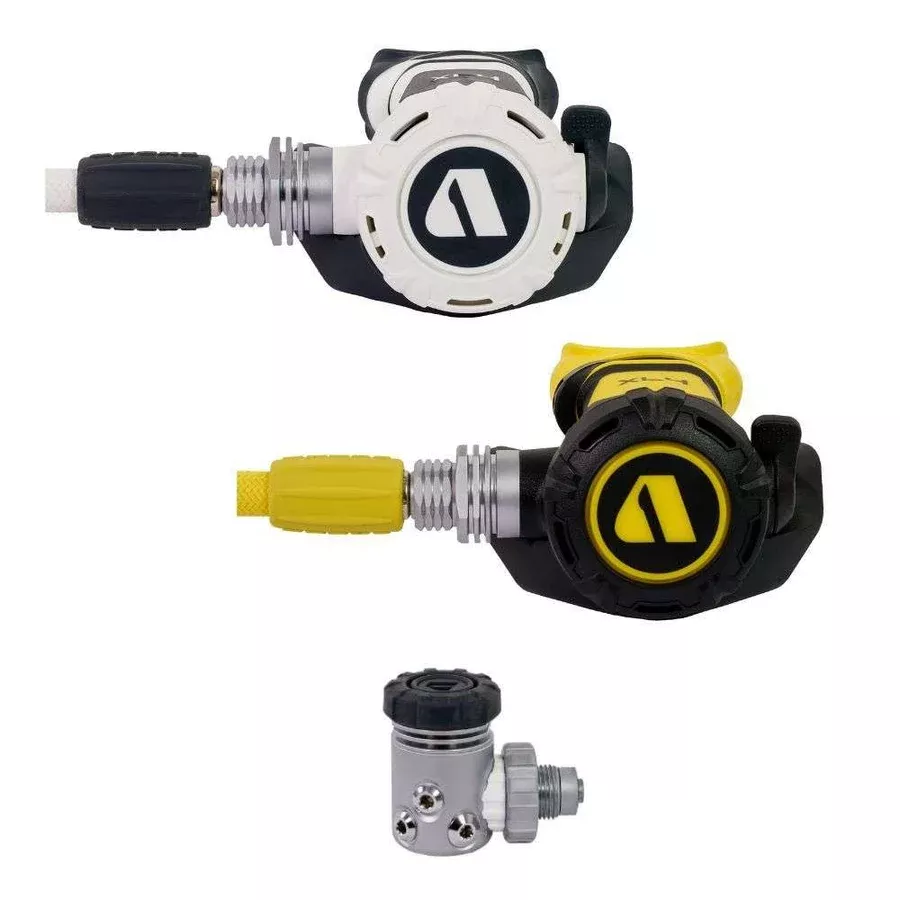 Apeks XL4+1er et 2ème étage Blanc + octopus