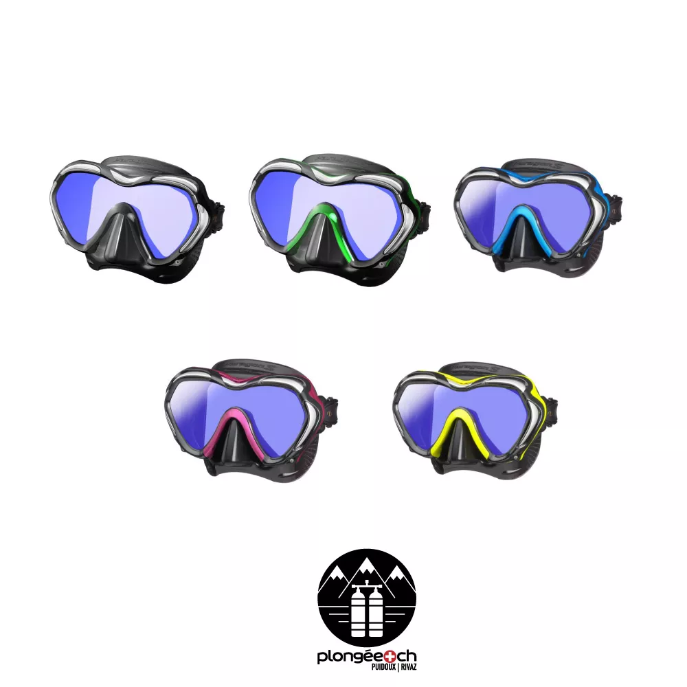 Masque Tusa Paragon S un verre