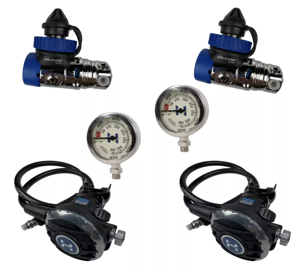 Kit Détendeur Sidemount Halcyon H-75P